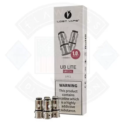 Lost Vape UB Lite Coil/5pcs - Size#L5 1.4ohm>L3 0.8ohm>L8 1.2ohm>L6 1.0ohm