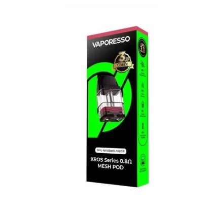Vaporesso XROS Corex 3.0 Pods 4pk - 0.6ohm COREX 3.0 (2ml) - Skullvaping