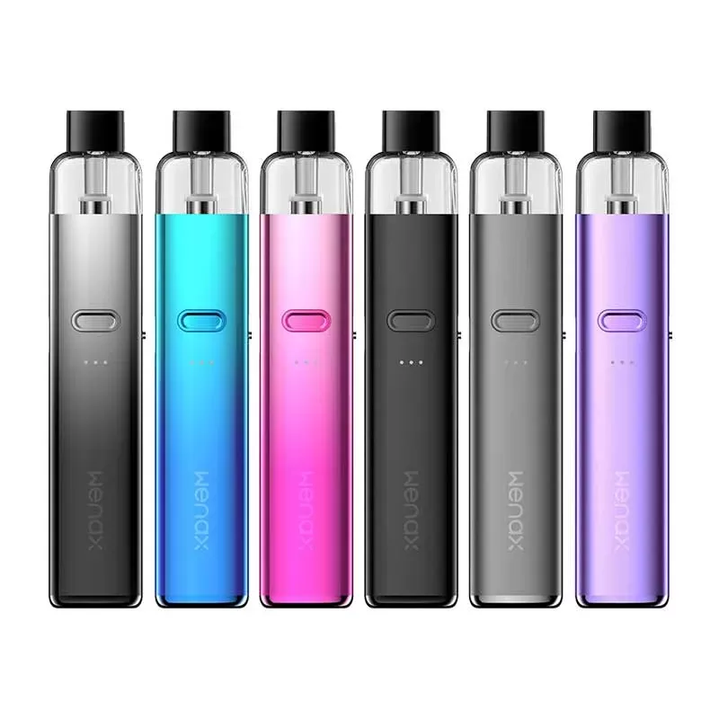 Geekvape Wenax K2 Pod Kit - Glossy Blue, Glossy Gray