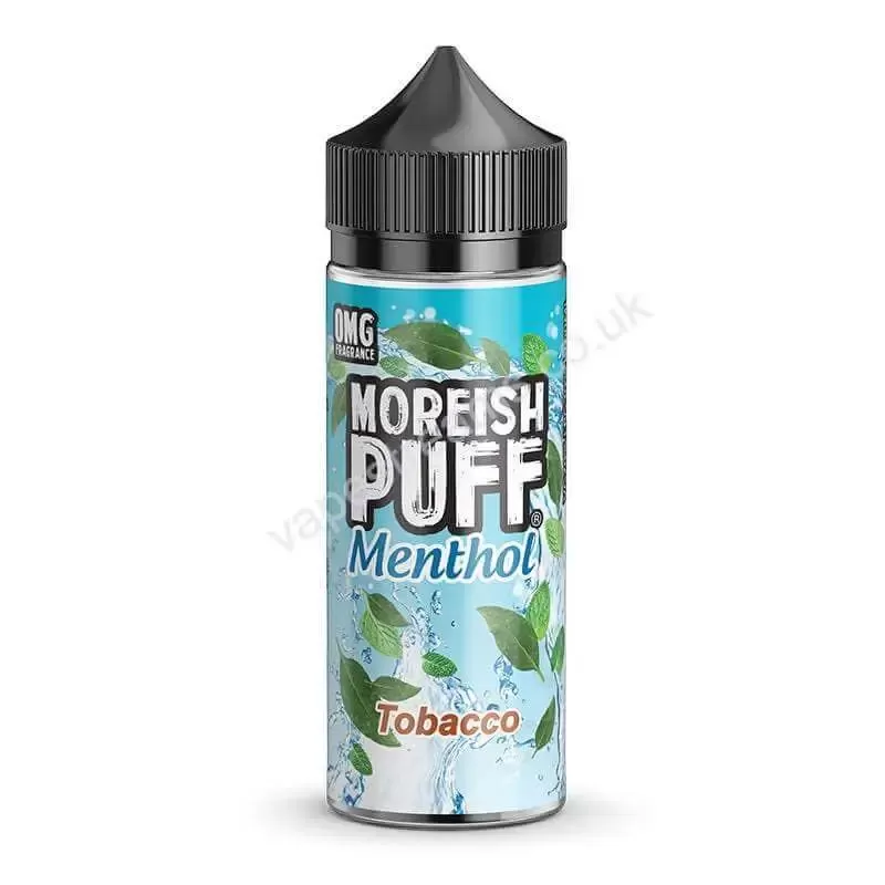 Tobacco Menthol E-Liquid Shortfill by Moreish Puff - Vapestreams Co