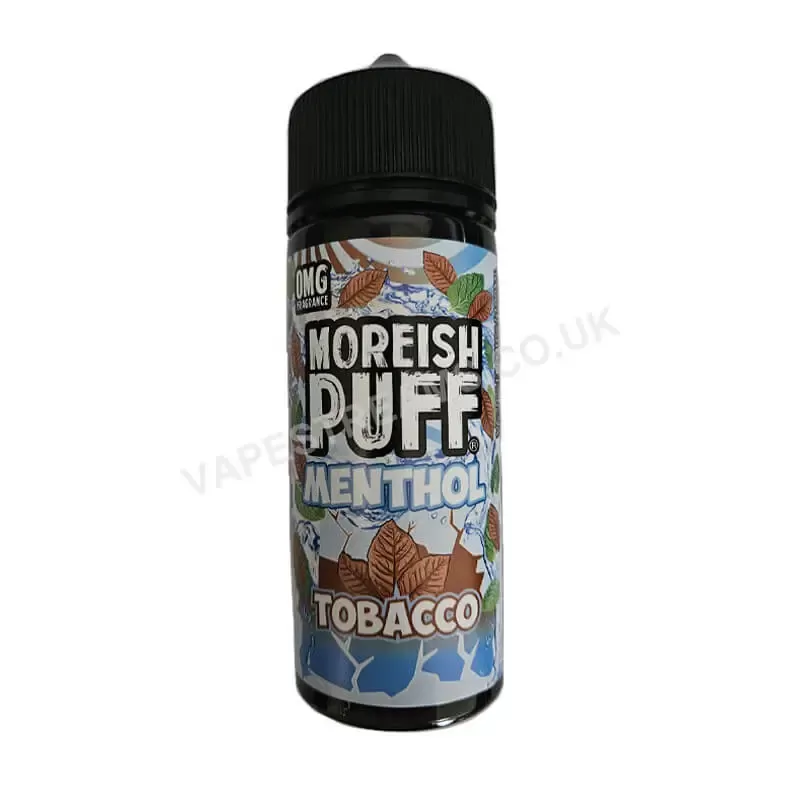 Tobacco Menthol E-Liquid Shortfill by Moreish Puff - Vapestreams Co - Image 2