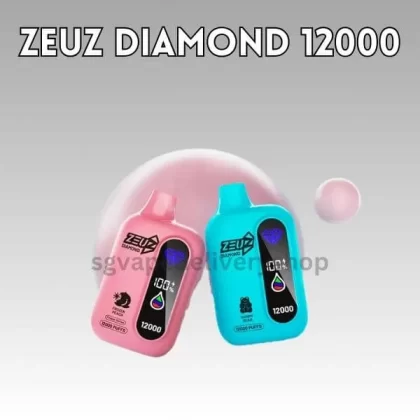 Zeuz Diamond 12000 Puffs - White Grape Oolong Tea