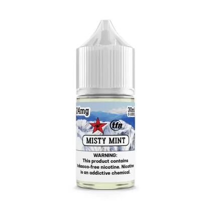 Misty Mint Salt Nic - Nicotine Salt (mg)#24 mg>50 mg