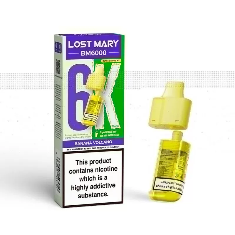 Lost Mary BM6000 Banana Volcano Pods