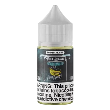 30ML | Blueberry Bananas ICED by Fresh Squeezed TFN Salts