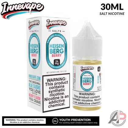 Innevape Heisenberg Berry Salt Nicotine 30mL - Salt Nicotine 24mg - 30mL, Salt Nicotine 50mg - 30mL