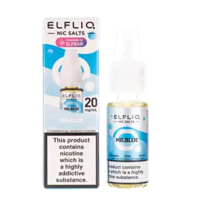 Mr Blue Nic Salt E-Liquid by Elf Bar ELFLIQ - 20mg