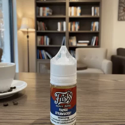 FRISKY REMIX MANGO STRAWBERRY SUPER ICED SALT VAPE ELIQUID - 30 MG SALT, 50 MG SALT; Vape Product