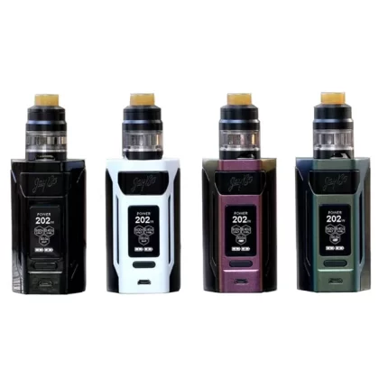 Wismec Reuleaux RX2 21700 230W TC Kit with GNOME Tank-2-4ML - Gloss Black