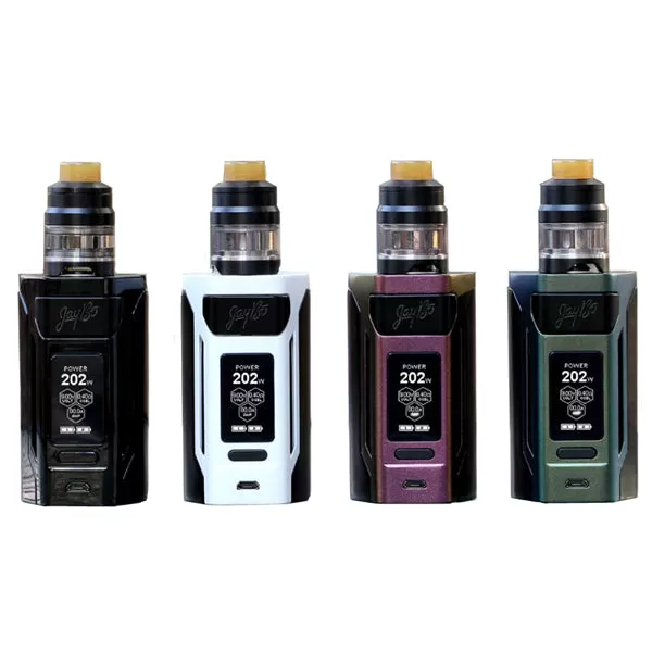 Wismec Reuleaux RX2 21700 230W TC Kit with GNOME Tank-2-4ML - Gloss Black