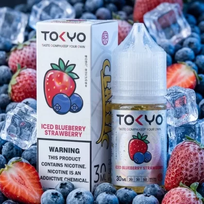 TOKYO CLASSIC BLUEBERRY STRAWBERRY ICED SALT ELIQUID