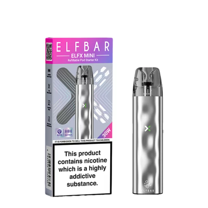 0.5% Low Nicotine Elf Bar Bundle - Pod Kit / Elf Bar / Black / Gold / Grey / Lilac / Ocean / Pink / Silver / Sky - Image 2