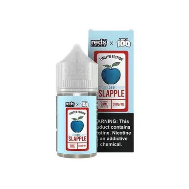 Slapple Iced 7Daze Reds x Keep It 100 Salts 30mL