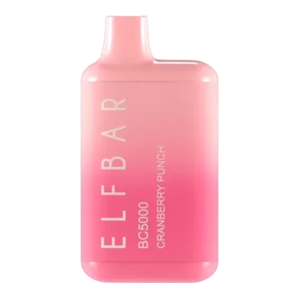 Cranberry Punch Elf Bar BC5000 Disposable Vape Limited Edition Flavor