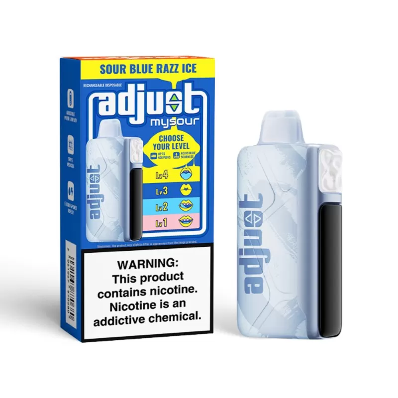 adjust mysour 40K Disposable Device - 40000 Puffs - Sour Pinkberry - Image 2