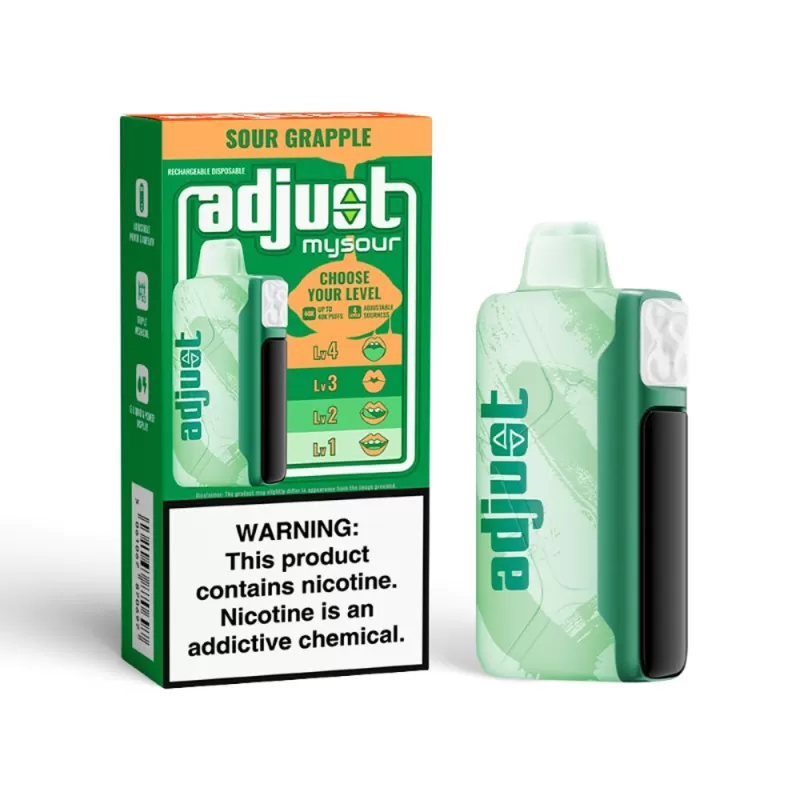 adjust mysour 40K Disposable Device - 40000 Puffs - Sour Pinkberry - Image 3