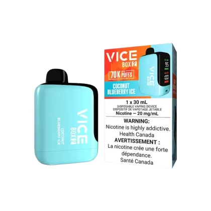 Vice Box 2 Disposable Vape – 70K Puffs – Coconut Blueberry Ice