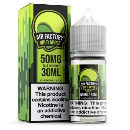 Air Factory Salt Wild Apple eJuice - Vape Store