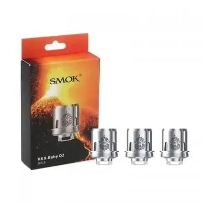 SMOK X-Baby Q2 Replacement Coils 0.4ohm for TFV8 X-Baby (3pcs/pack)