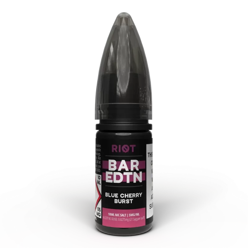 Blue Cherry Burst Nic Salt By Riot Squad BAR EDTN - 10mg