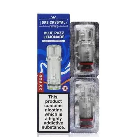 SKE Crystal Plus Pods – Blue Razz Lemonade