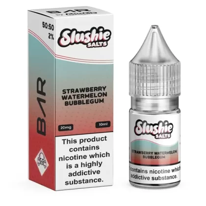 Strawberry Watermelon Bubblegum Slushie Bar Salts E-Liquid - 20mg
