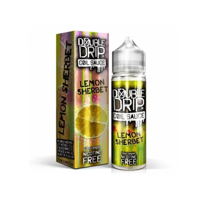 Double Drip Lemon Sherbet Shortfill E-Liquid 50ml - Ecigpremium