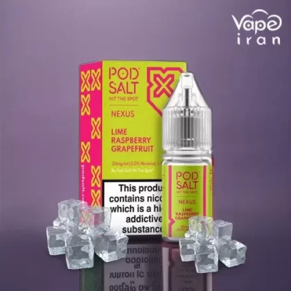 PodSalt Lime Raspberry Grapefruit ice
