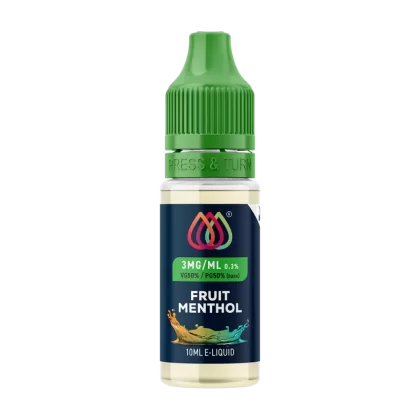 Fruit Menthol E-Liquid by Aquavape - 10ml - 6mg - Vape Product