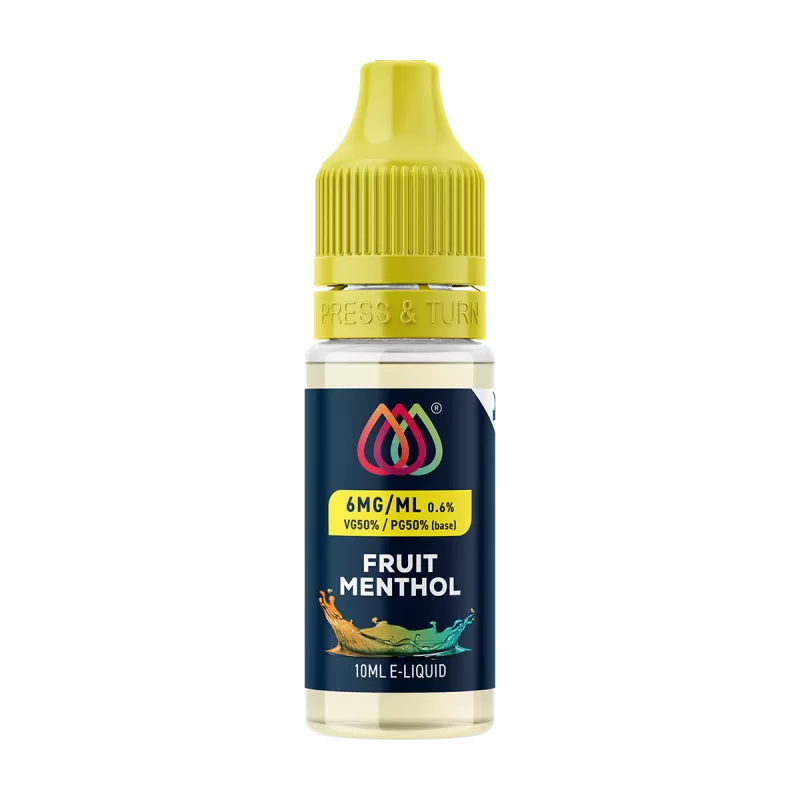 Fruit Menthol E-Liquid by Aquavape - 10ml - 6mg - Vape Product - Image 2