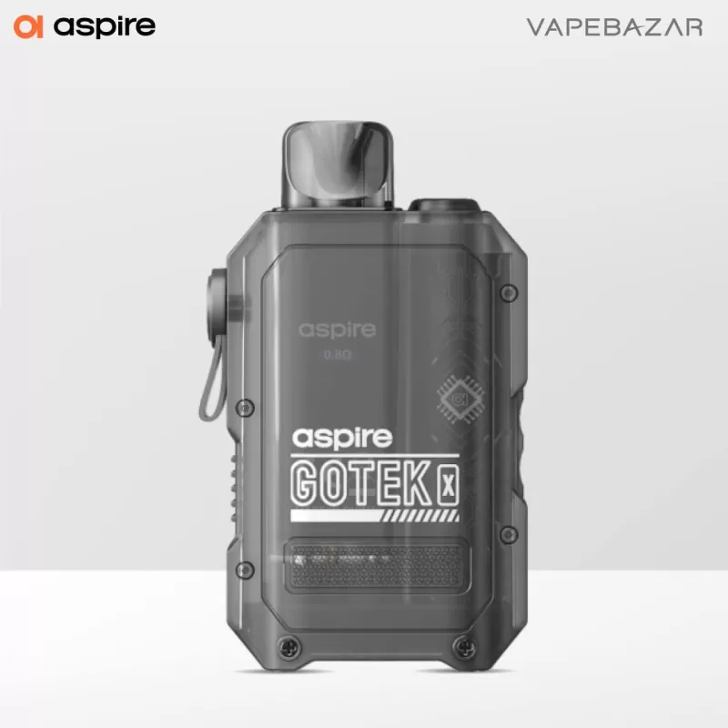 Aspire – Gotek X – Pod Kit – Matt Schwarz - Image 2