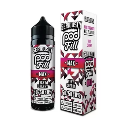 SERIOUSLY POD FILL MAX 50/50 VERY CHERRY 40ML SHORTFILL E-LIQUID
