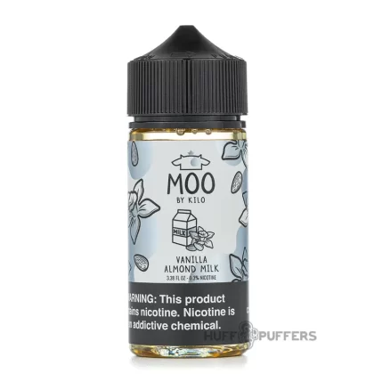 Moo Eliquids – Vanilla Almond Milk 100mL - Nicotine Strength#0mg>3mg>6mg