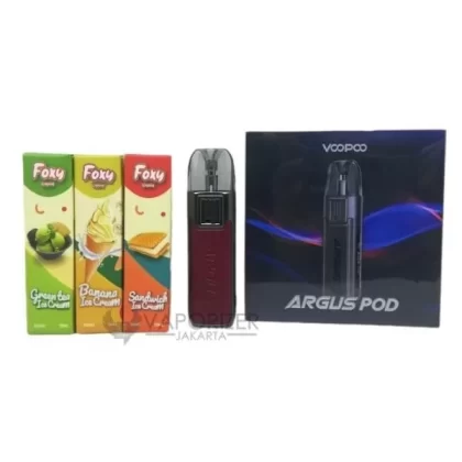 PAKET ARGUS POD FOXY LIQUID