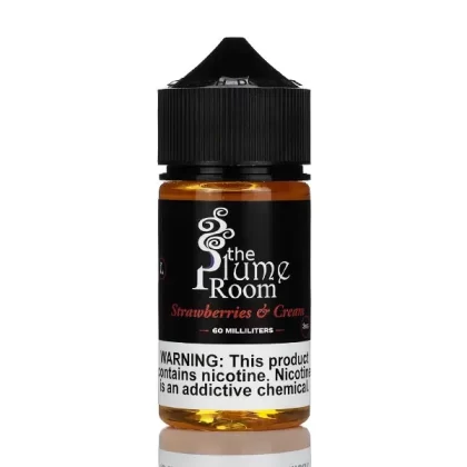 The Plume Room TFN E-Liquid - Strawberries & Cream - 60ml - 6mg