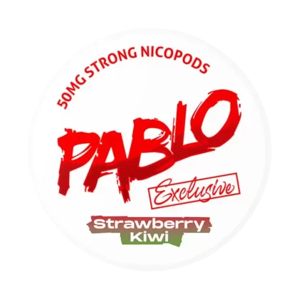 Strawberry Kiwi Pablo Nicotine Pouches - 50mg - Vape Product (C5EF26)