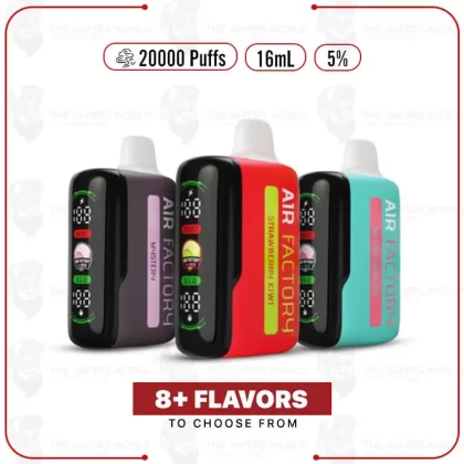 Air Factory 20000 Puffs Disposable Vape - Thevapersworld