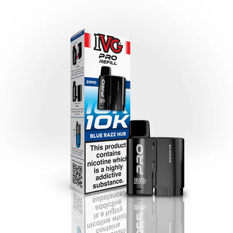 IVG Pro Refill Blue Razz Hub