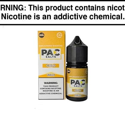 GOLD BY PAC SALTS 30ML
