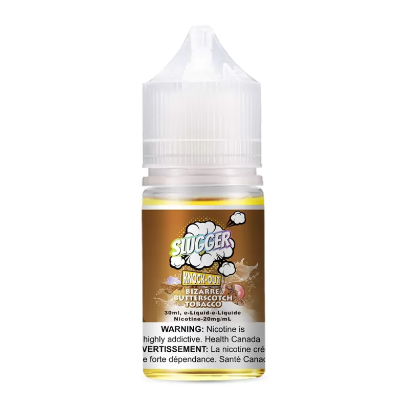 Slugger Nic Salt Bizarre Butterscotch Tobacco 30ml - Vapebazaar Pk