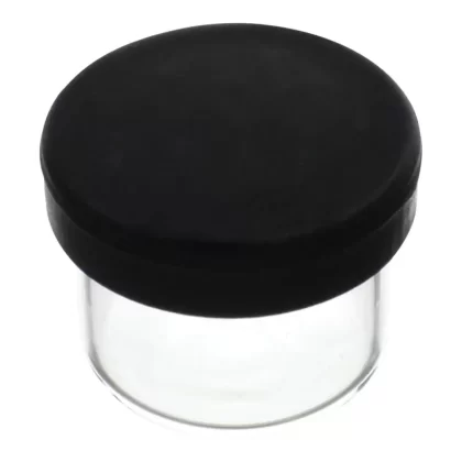 Mini Glass Wax Container – 25mm