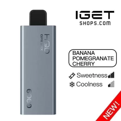 HQD Cuvie Slick 6000 – Banana Pomegranate Cherry - Ozvapeone (541997)
