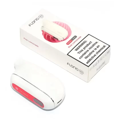 FLONQ Max Smart 10,000 Puffs 0% ZERO Disposable Vape - Banana Milkshake, Blue Lemonade (33712F)