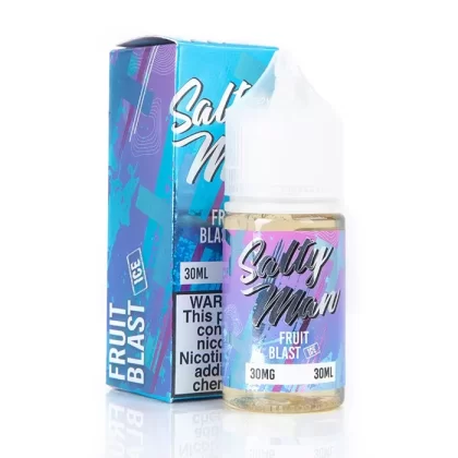 Fruit Blast Ice – Salty Man Vapor – 30mL