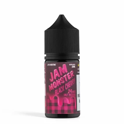 Jam Monster Salt Black Cherry Buttery Toast 30mL Pre-Steeped