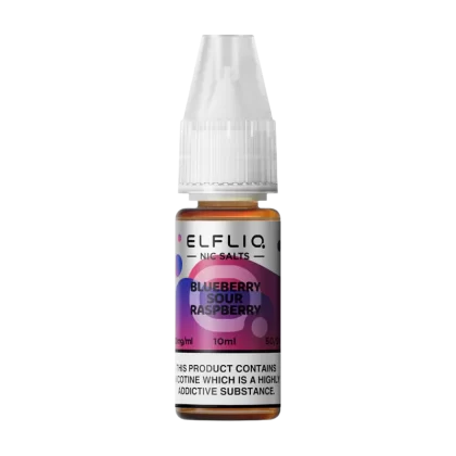 Blueberry Sour Raspberry Elfliq Nic Salt by Elfbar - 10ml - Vape Product, Vape Product (9D6F0F)