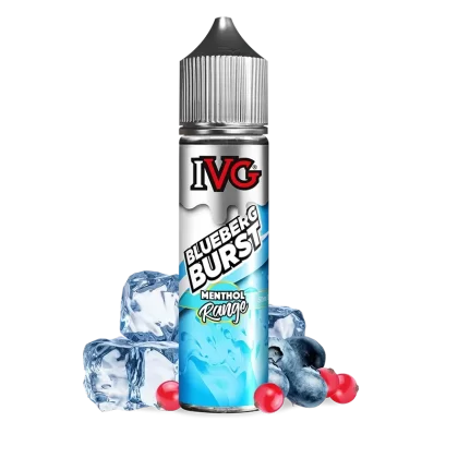 Blueberg Burst E-Liquid by IVG Menthol 50ml