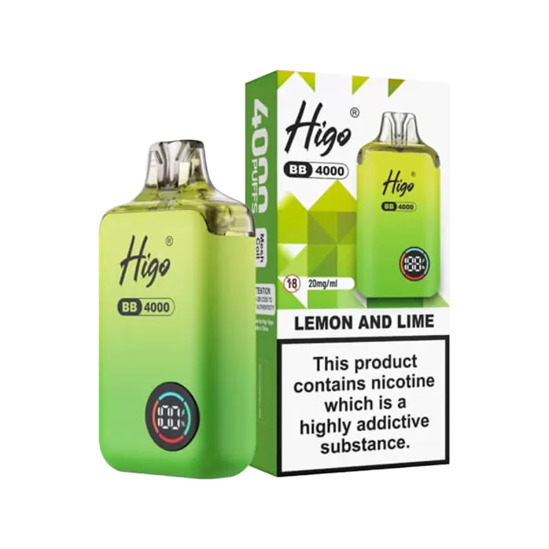 Higo BB 4000 Vape Kit - Strawberry Huba Huba - Vapeshop Co - Image 2