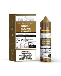 Glas Vape Basix Series Sugar Cookie - Size#60ml~Nicotine Strength#0mg>3mg>6mg