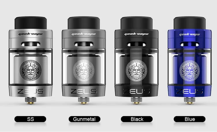 Geekvape Zeus Dual RTA Tank Atomizer (4ML) - Black - Image 3